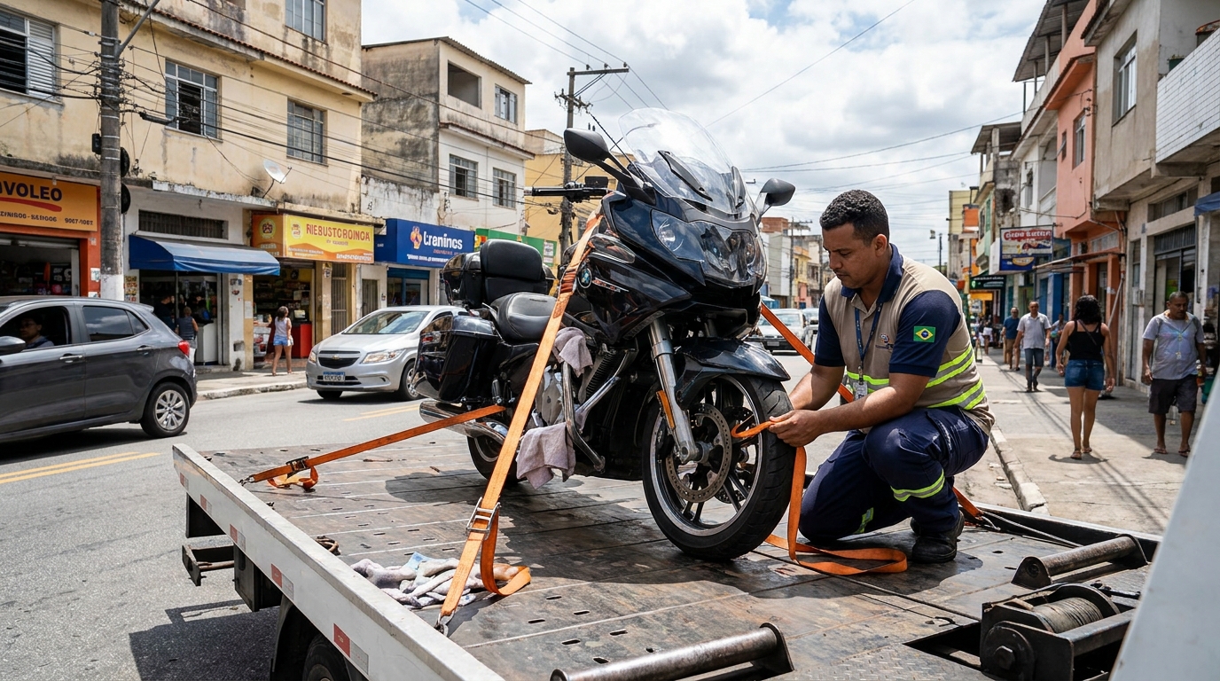 Guincho para Moto em Araraquara‑SP