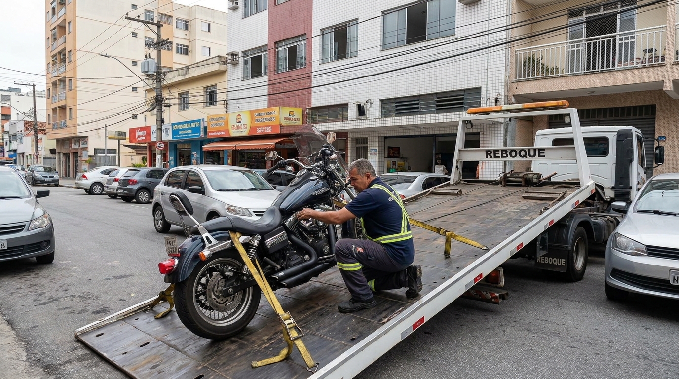 Guincho para Moto em Araraquara‑SP