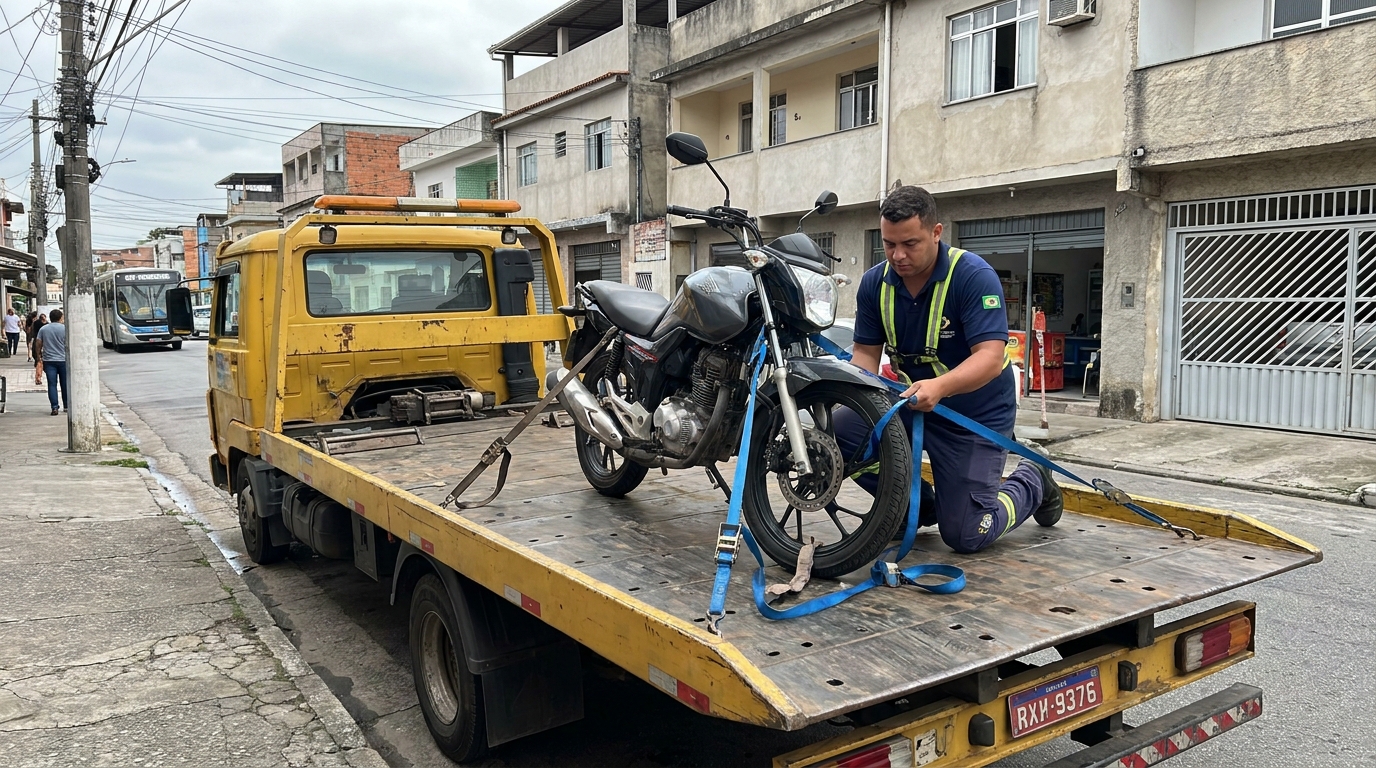 Guincho para Moto em Araraquara‑SP