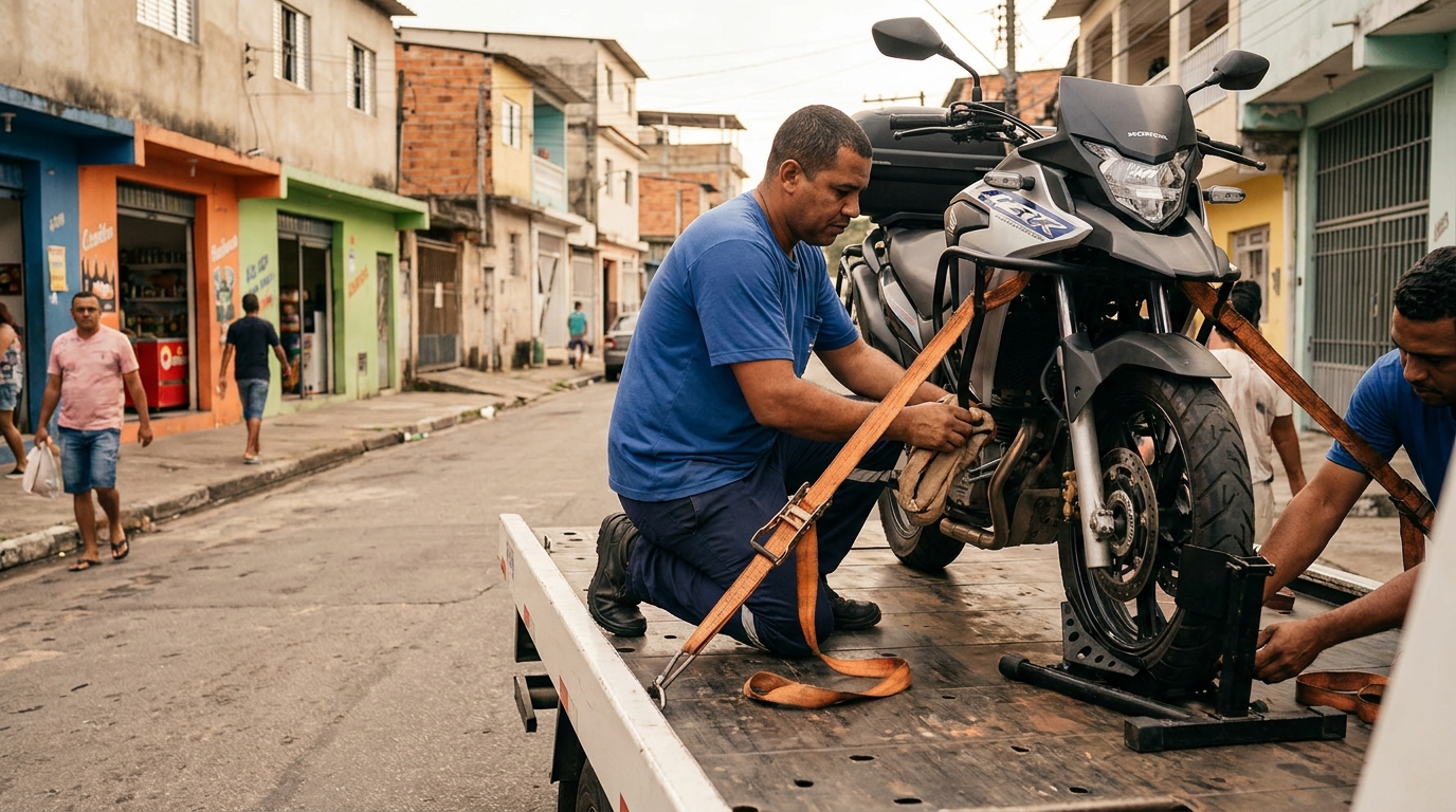 Guincho para Moto em Araraquara‑SP